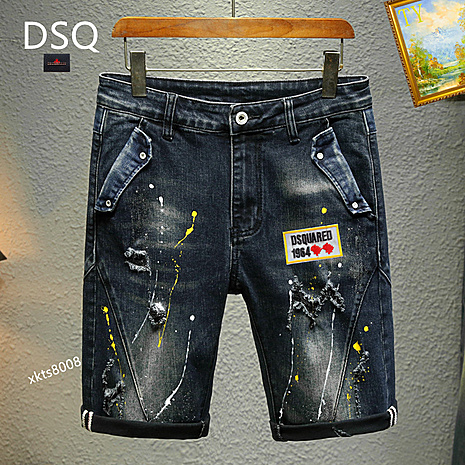 Dsquared2 Jeans for Dsquared2 short Jeans for MEN #618803