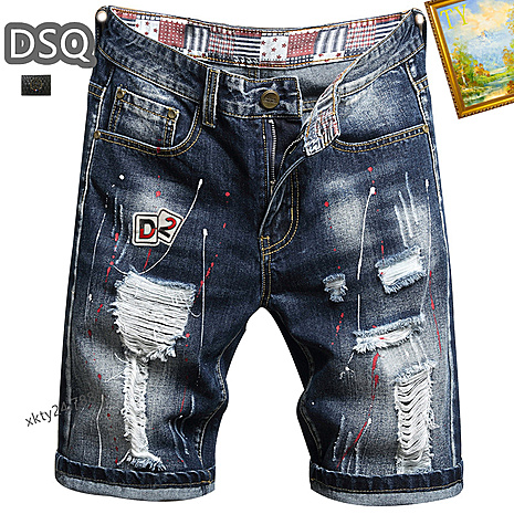 Dsquared2 Jeans for Dsquared2 short Jeans for MEN #618804
