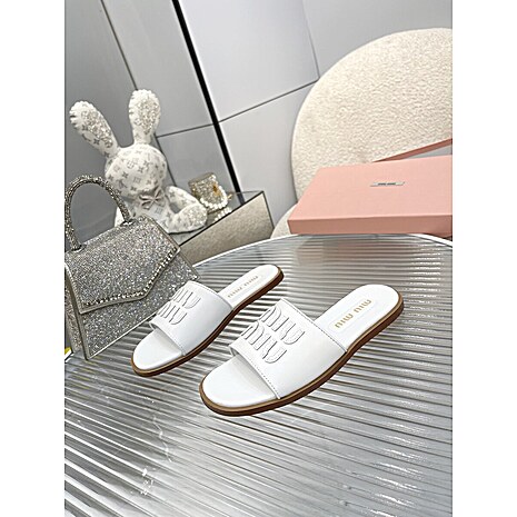 Miu Miu Shoes for MIUMIU Slipper shoes for women #620831 replica