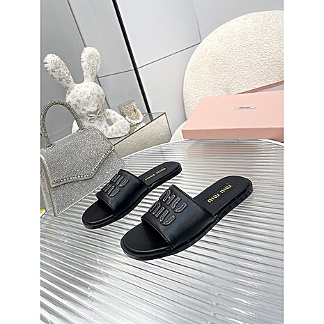 Miu Miu Shoes for MIUMIU Slipper shoes for women #620835