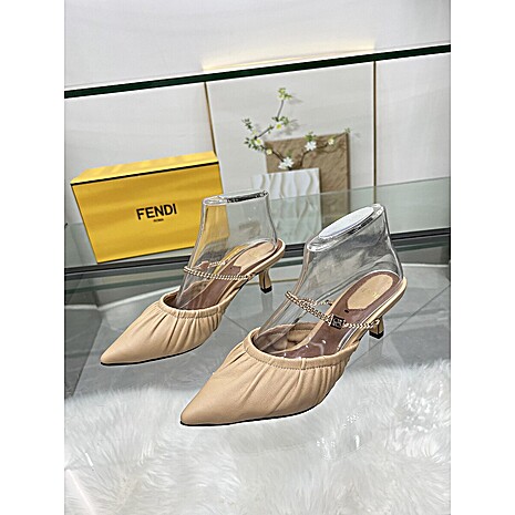 Fendi 5.5cm High-heeled shoes for women #621143 replica