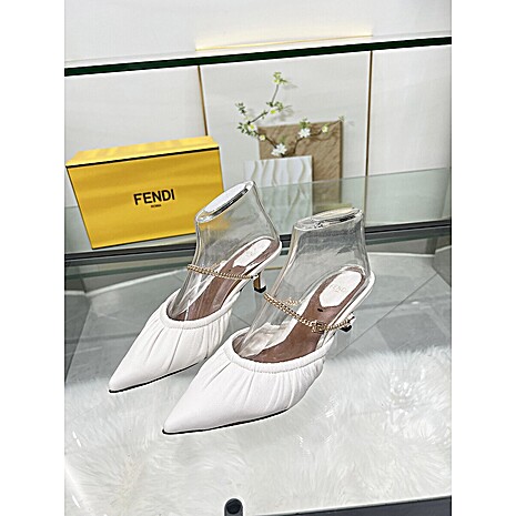Fendi 5.5cm High-heeled shoes for women #621144 replica
