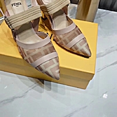 US$84.00 Fendi 8.5cm High-heeled shoes for women #616696
