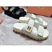 US$84.00 Miu Miu Shoes for MIUMIU Slipper shoes for women #617059