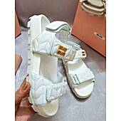 US$88.00 Miu Miu Shoes for MIUMIU Slipper shoes for women #617060