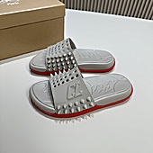US$69.00 Christian Louboutin Shoes for Christian Louboutin Slippers for men #618140