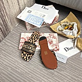 US$46.00 Dior Shoes for Dior Slippers for women #620341