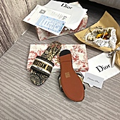 US$46.00 Dior Shoes for Dior Slippers for women #620352