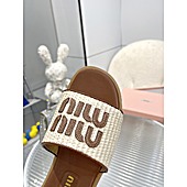 US$77.00 Miu Miu Shoes for MIUMIU Slipper shoes for women #620832