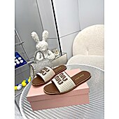 US$77.00 Miu Miu Shoes for MIUMIU Slipper shoes for women #620832