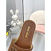 US$77.00 Miu Miu Shoes for MIUMIU Slipper shoes for women #620833