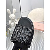 US$77.00 Miu Miu Shoes for MIUMIU Slipper shoes for women #620834