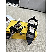 US$99.00 Fendi 5.5cm High-heeled shoes for women #621148