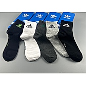 US$20.00 Adidas Socks 5pcs sets #621347