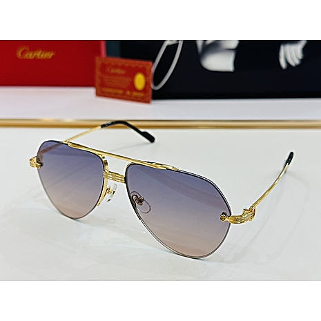 cartier AAA+ Sunglasses #622799 replica