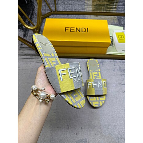 Fendi shoes for Fendi slippers for women #624979 replica
