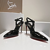 US$126.00 Chanel 10.5cm High-heeled shoes for women #625199