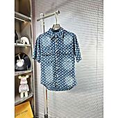 US$65.00 Louis Vuitton Shirts for Louis Vuitton Short-sleeved shirt for men #718205