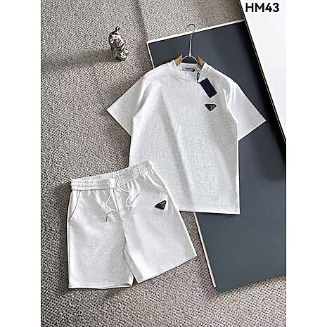 Prada Tracksuits for Prada Short Tracksuits for men #768789 replica