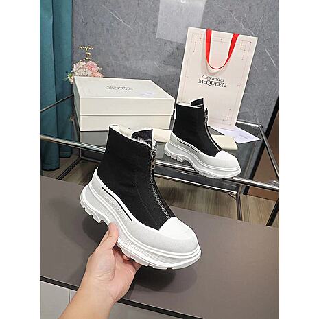 Alexander McQueen Shoes for Alexander McQueen boots for women #769185 replica