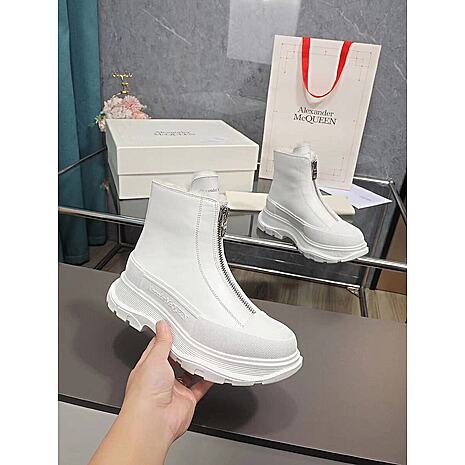 Alexander McQueen Shoes for Alexander McQueen boots for women #769187 replica