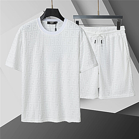 Fendi Tracksuits for Fendi Short Tracksuits for men #770052 replica