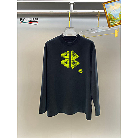 Balenciaga Long-Sleeved T-Shirts for Men #770689 replica