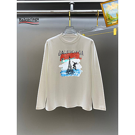 Balenciaga Long-Sleeved T-Shirts for Men #770692 replica