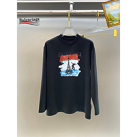 Balenciaga Long-Sleeved T-Shirts for Men #770693 replica