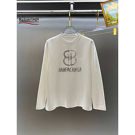 Balenciaga Long-Sleeved T-Shirts for Men #770694 replica