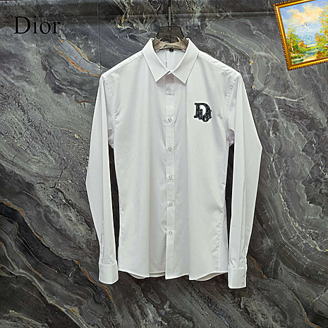 Dior shirts for Dior Long-Sleeved Shirts for men #770718 replica