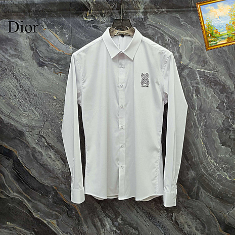 Dior shirts for Dior Long-Sleeved Shirts for men #770722 replica
