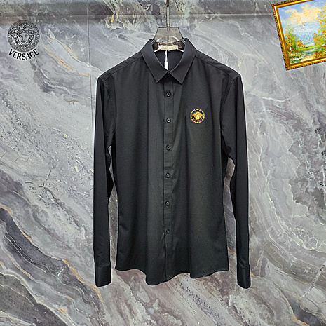 Versace Shirts for Versace Long-Sleeved Shirts for men #770861 replica