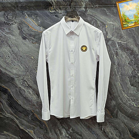 Versace Shirts for Versace Long-Sleeved Shirts for men #770862 replica