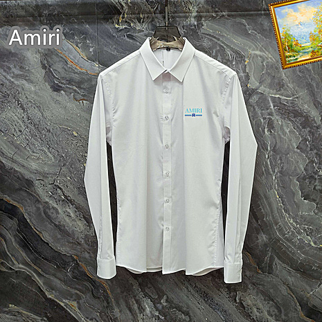 AMIRI Shirts for AMIRI Long-sleeved shirts for men #771601 replica