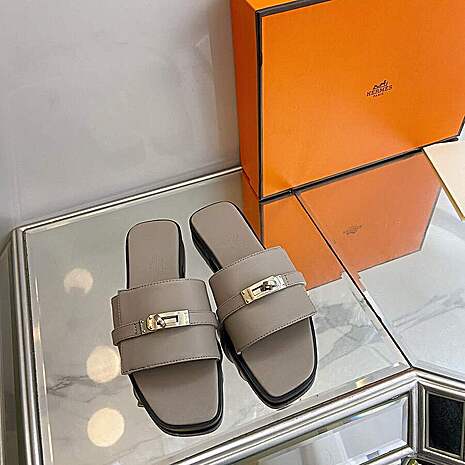 HERMES Shoes for HERMES slippers for women #772421 replica