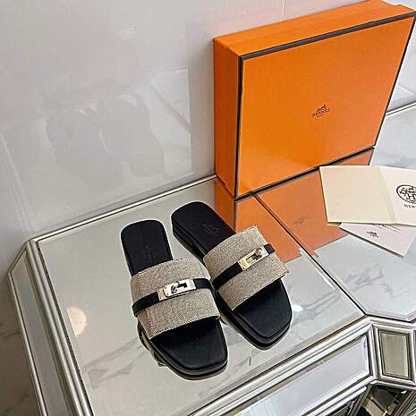 HERMES Shoes for HERMES slippers for women #772422 replica