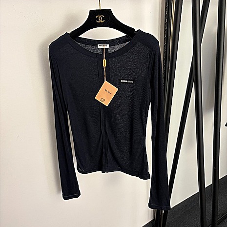 MIUMIU Long-Sleeved T-Shirts for Women #772788 replica