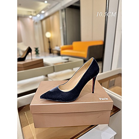 Christian Louboutin 10.5cm High-heeled shoes for women #772966 replica
