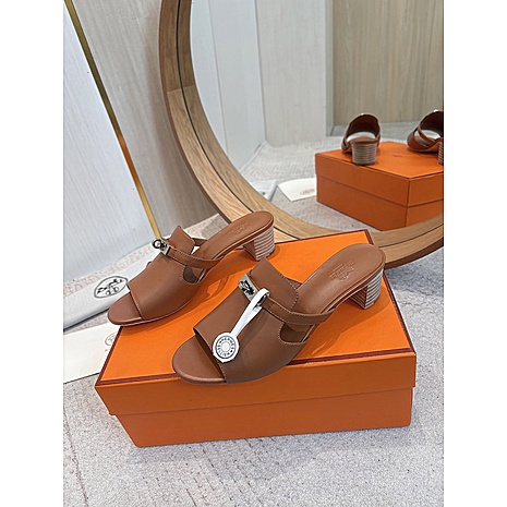 HERMES 5cm High-heeled shoes for women #773027 replica