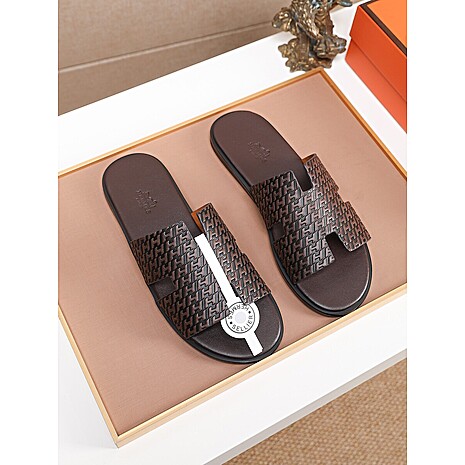HERMES Shoes for Men's HERMES Slippers #775505 replica