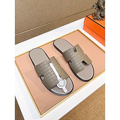 HERMES Shoes for Men's HERMES Slippers #775522 replica