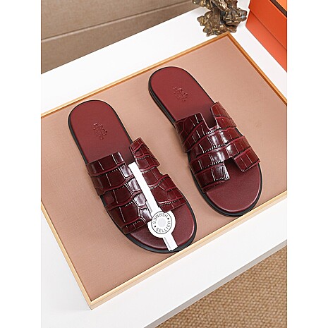 HERMES Shoes for Men's HERMES Slippers #775526 replica