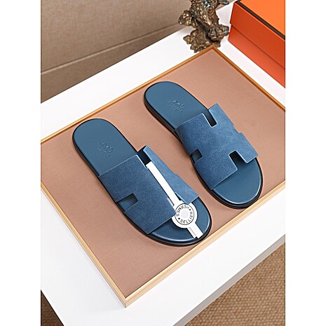 HERMES Shoes for Men's HERMES Slippers #775538 replica