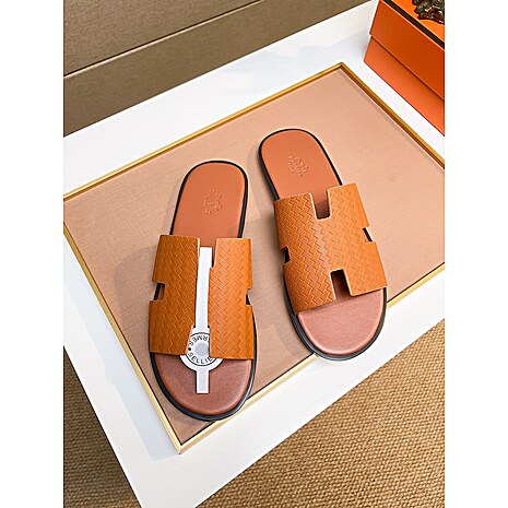 HERMES Shoes for Men's HERMES Slippers #775540 replica