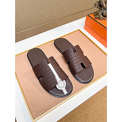 HERMES Shoes for Men's HERMES Slippers #775544 replica