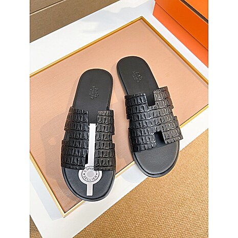 HERMES Shoes for Men's HERMES Slippers #775551 replica