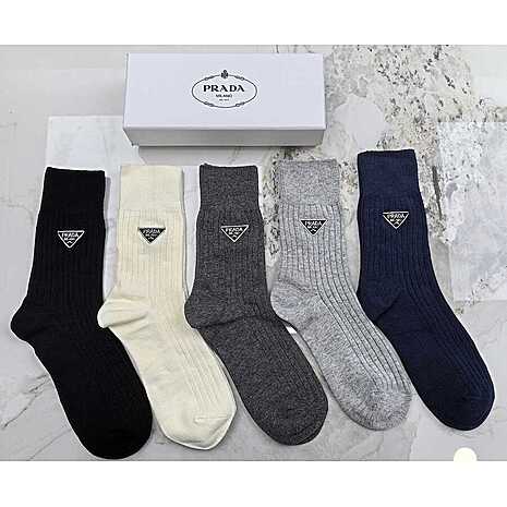 Prada Socks 5pcs sets #775876 replica
