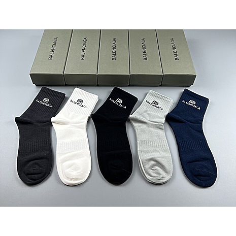 Balenciaga Socks 5pcs sets #776075 replica