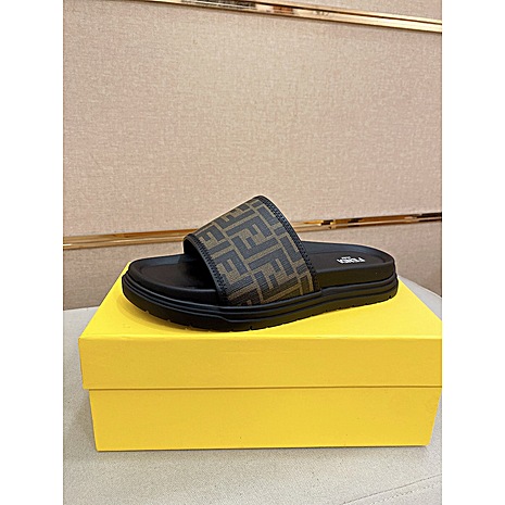 Fendi shoes for Fendi Slippers for men #776511 replica